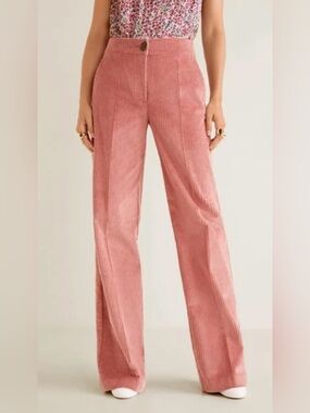 Mango Corduroy Trouser Pants